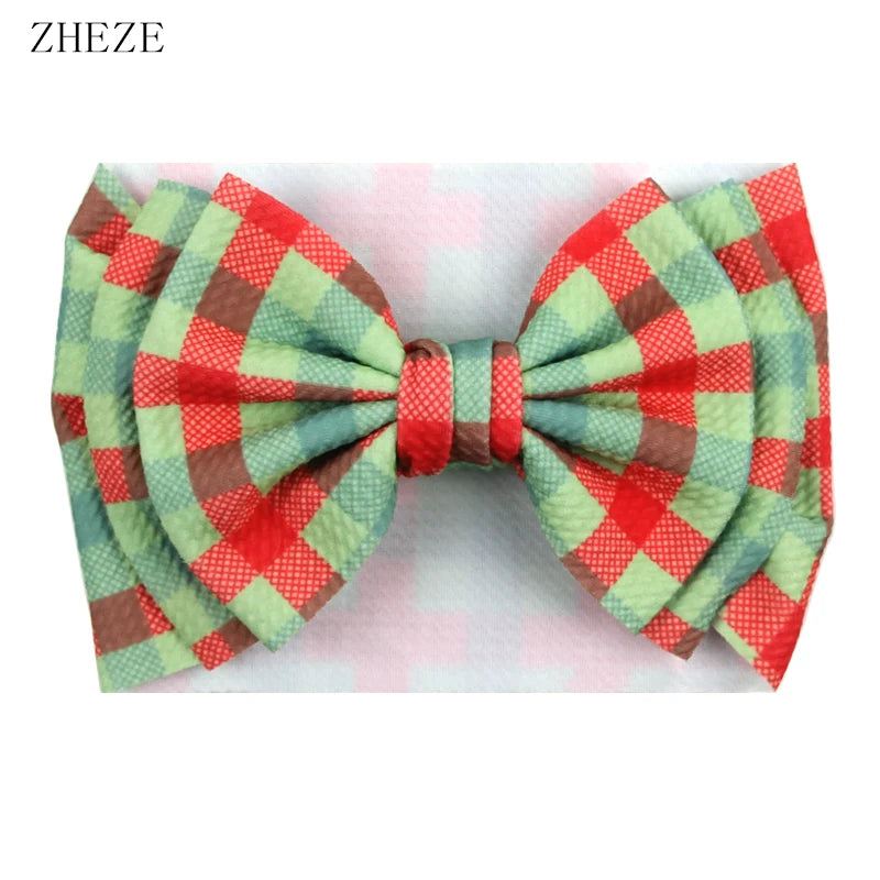 7" Big Double Layer Hair Bow