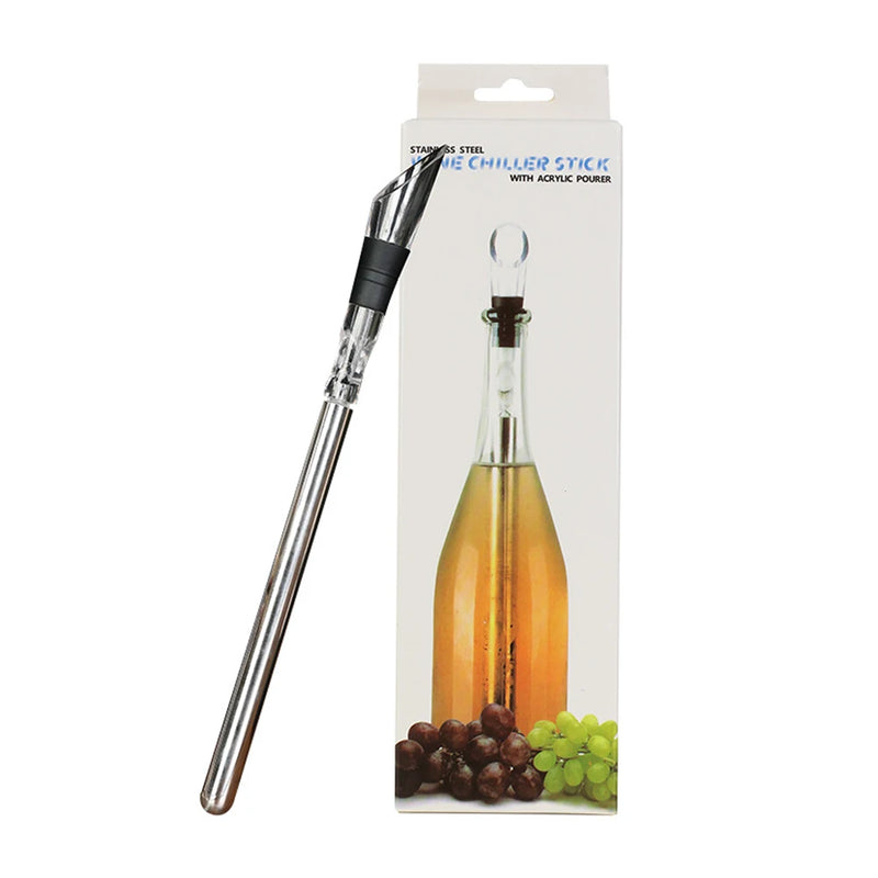 Wine Chiller Stick 3 in 1 – Stainless Steel Iceless Wine Cooler