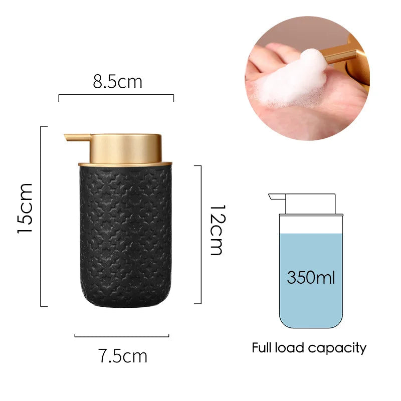 Luxury Body Wash Soap Bottle -Ceramic