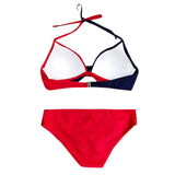 Split Color Bikini - Swimwear Women