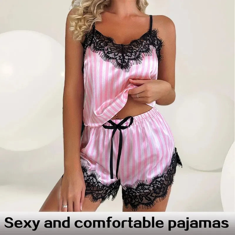 Two Piece Casual Pajama Set