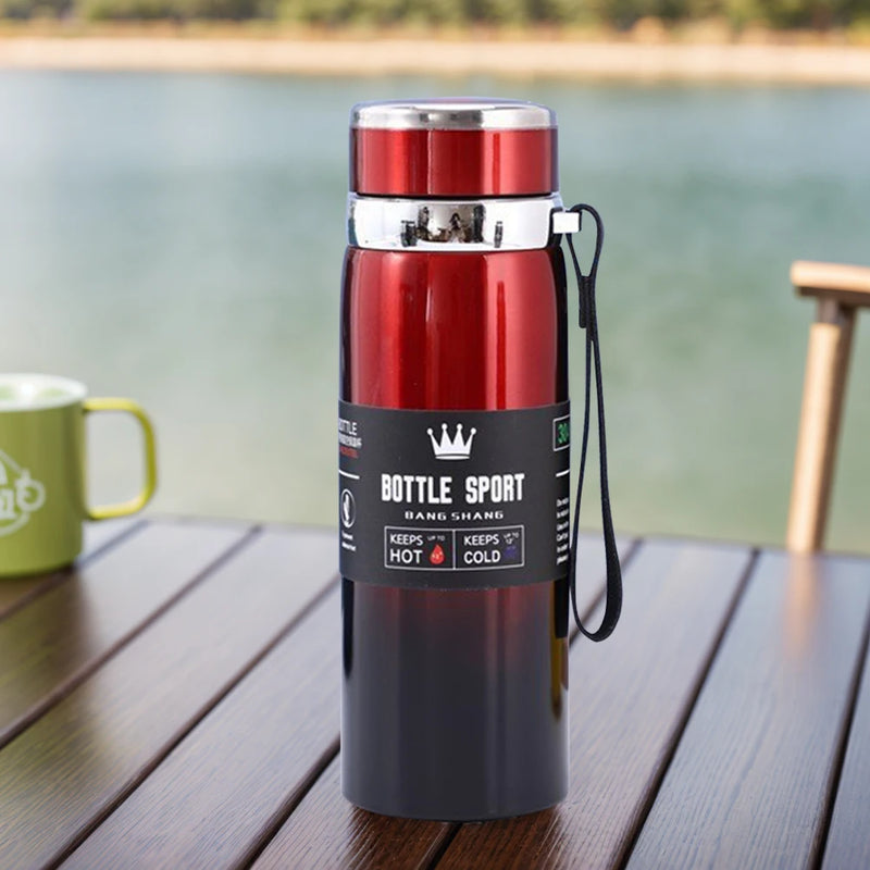 1000ML Stainless Steel Thermos Bottle - Thermal Water Bottle for Hot & Cold Drinks