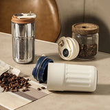 450ml Thermos Bottle with Intelligent Temperature Display - Stainless Steel Thermal Cup