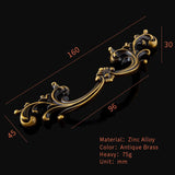 Coffee Vintage Copper Handle Traditional Furniture Hardware