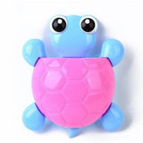 Cute Cartoon Tortoise Shaped Toothpaste Holder - Strong Suction Cup