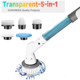 Household Cordless Spin Scrubber - Multipurpose Electric Cleaning Brush