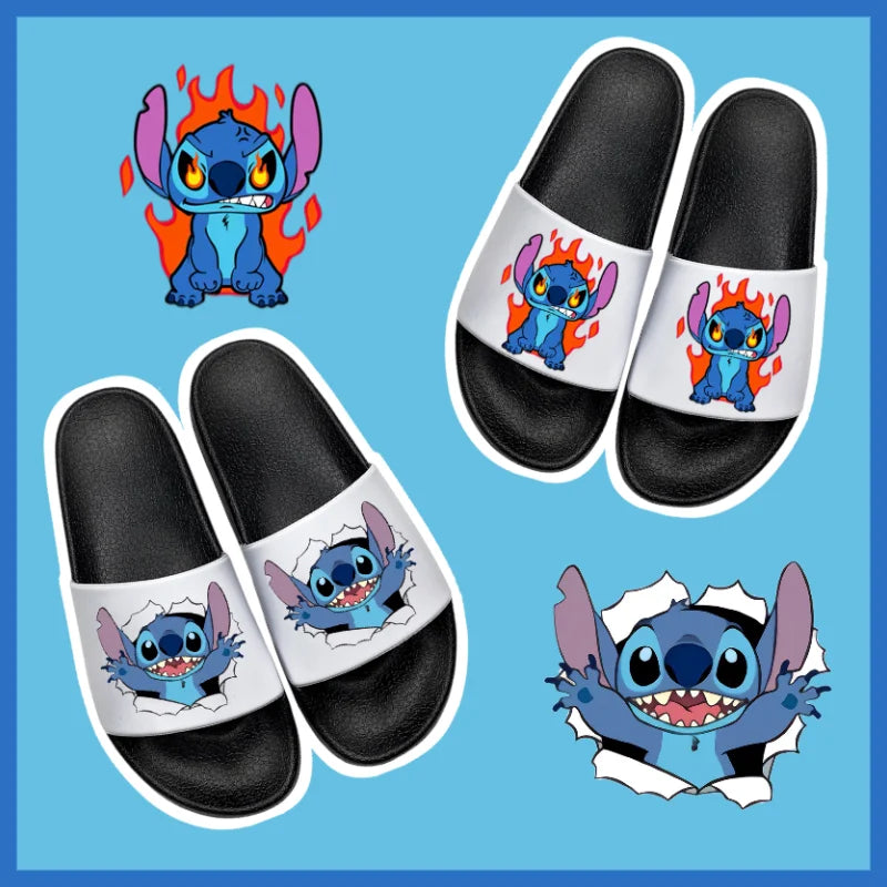 Disney's Anime Stitch Casual Kawaii Slippers