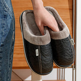 Anti-Slip Comfy Indoor Winter Warm Soft Cotton Plush Shoes