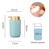 Luxury Body Wash Soap Bottle -Ceramic