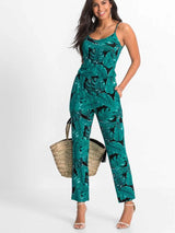 Floral Print Jumpsuit