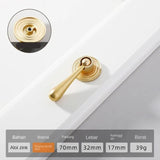 Gold Cabinet Pulls - Solid Zinc Alloy