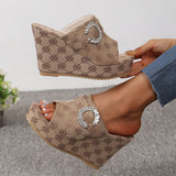 Wedges Sandals - Fashionable Outdoor Wedge Heels