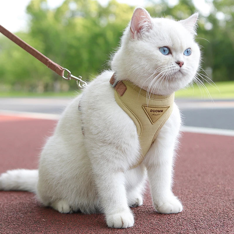 Adjustable Cat/Puppy Harness Vest