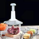 Manual Vegetable Mincer and Meat Grinder