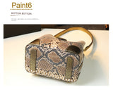 Fashion Serpentine Leather Bag