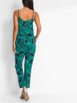 Floral Print Jumpsuit