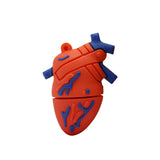 Cartoon Human Organs USB Flash Drive – Lung, Heart, Stomach, Brain Doctor Pendrive