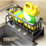 Kitchen Drain Rack Multi-Functional Sponge Cloth Detergent Storage Rack