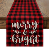 Fashion Christmas Tree Printed Table Runner