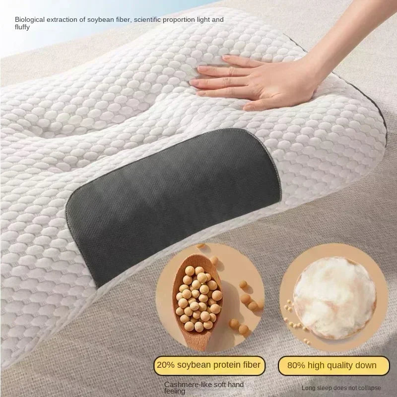 Cervical Orthopedic Neck Pillow - Soybean Fiber