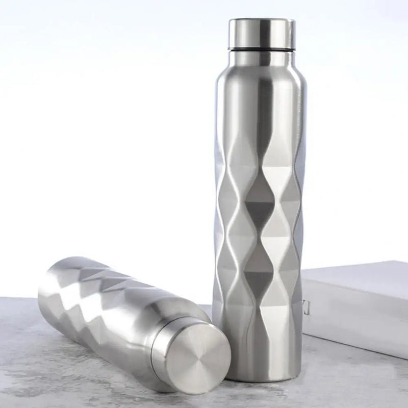 1000ml Stainless Steel Water Bottle with Wide Mouth Cap