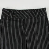 Striped Low-Waisted, Vintage Streetwear Pants