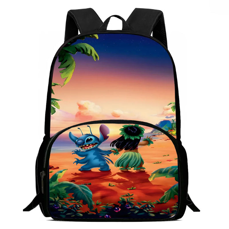 Cute Disney's Stitch Backpack - Large Capacity