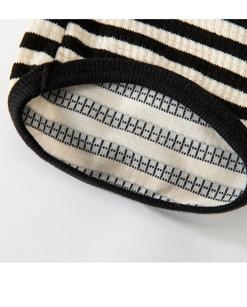 Pet Knitted Stripe Dog Clothes