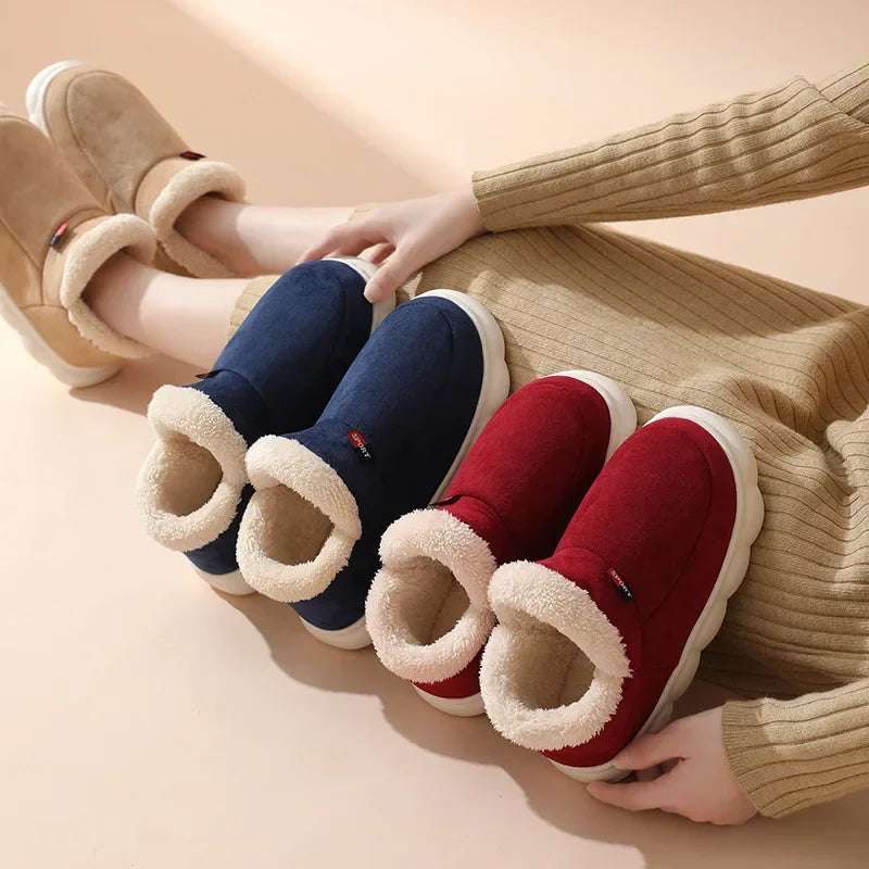 Women's Indoor Plush Padded Slippers