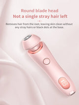 2 In 1 Electric Shaver for Women – Rechargeable, Waterproof Painless Hair Removal Trimmer