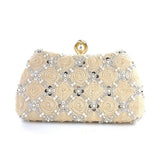 Flower Evening Bag Clutch