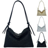 Diamond Shoulder Bag - Elegant Glitter Sling Bag