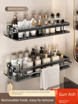 Punch-Free Toilet Sink Wall-Mounted Storage Rack