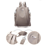 Multifunctional Travel Backpack with Detachable Shoulder Strap