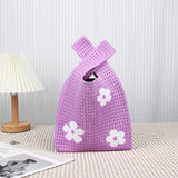 Handmade Knit Handbag - Mini Shoulder Bag