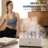 Heavy Fog Air Humidifier with RGB LED Lamp & Sound Rhythm Spray