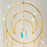 Crystal Suncatcher Chandelier – Rainbow Window Prism Dream Catcher