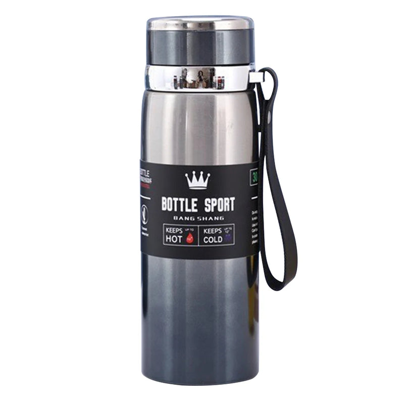 1000ML Stainless Steel Thermos Bottle - Thermal Water Bottle for Hot & Cold Drinks