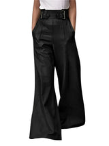 High Waist Wide Leg Vintage Autumn Pleated Pants