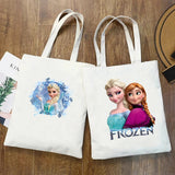 Frozen's Elsa Anna Canvas Tote Bag