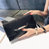 Women's clutch Envelope Mini Bag with strap