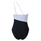 One-Shoulder Hollow Swimsuit