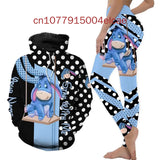 Women's Disney Eeyore Hoodie & Yoga Pants Set