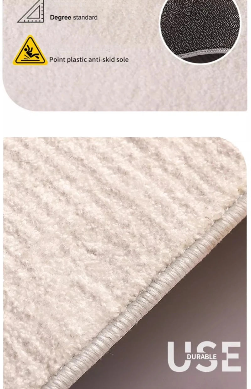 Cream Style Non-Slip, Waterproof Home Carpet