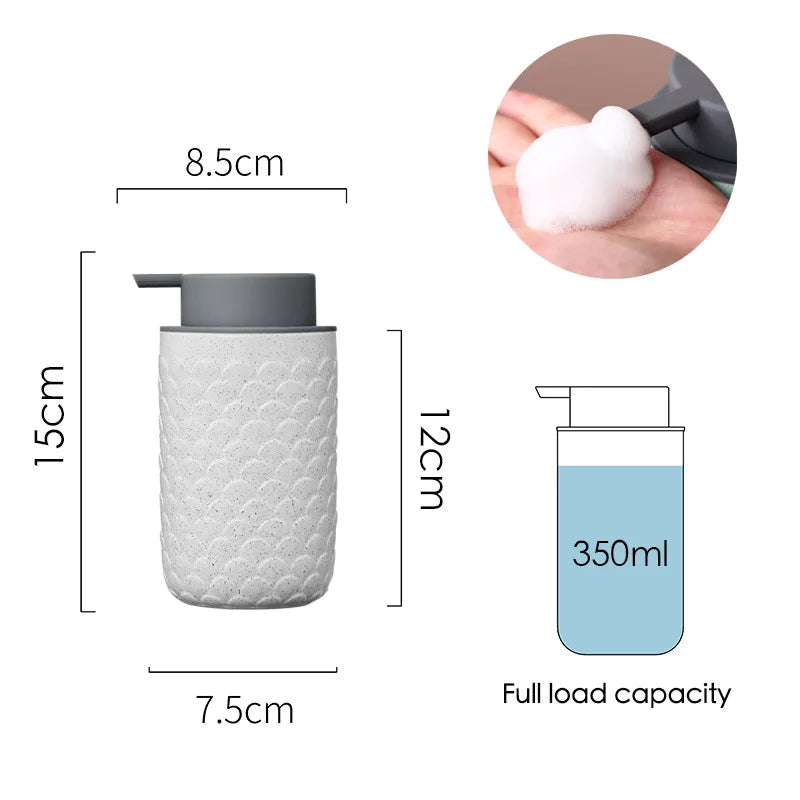 Luxury Body Wash Soap Bottle -Ceramic