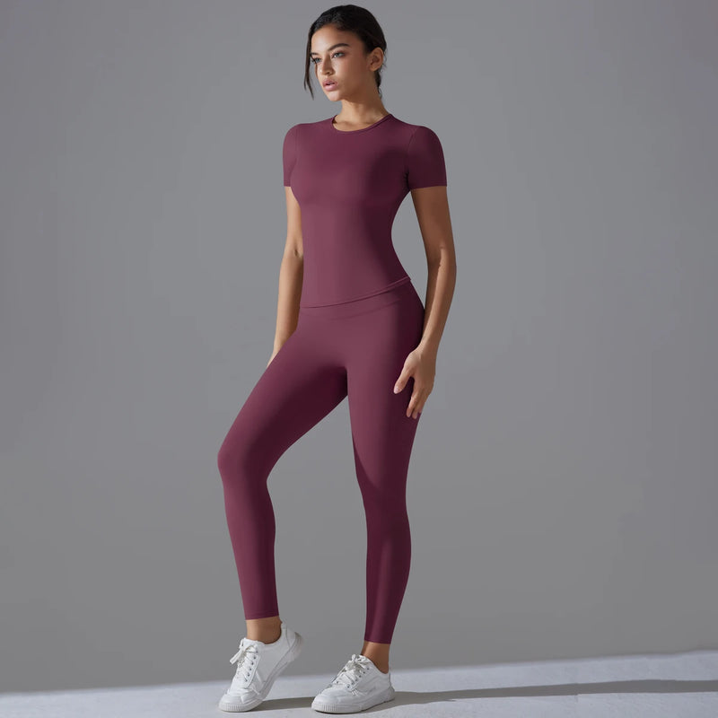 Women’s Yoga Set – Workout Sportswear Gym Clothing
