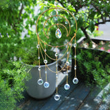 Crystal Suncatcher Chandelier – Rainbow Window Prism Dream Catcher