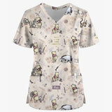 Winnie the Pooh 3D Scrub Tops