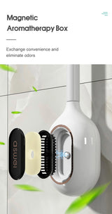 Magnetic Aromatherapy Toilet Brush