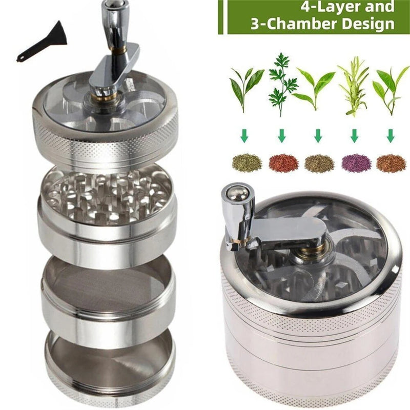 40mm 4-Layer Hand Muller Herb Grinder